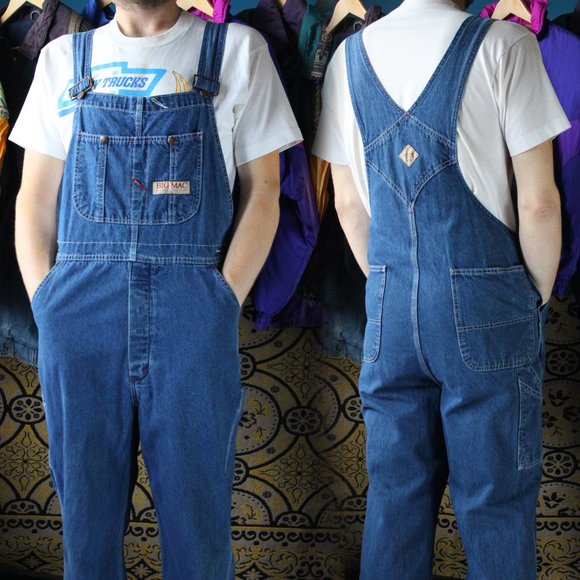 Vintage Denim - Vintage BIG MAC Authentic Workwear Denim Overalls